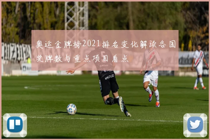 奥运金牌榜2021排名变化解读各国奖牌数与重点项目看点